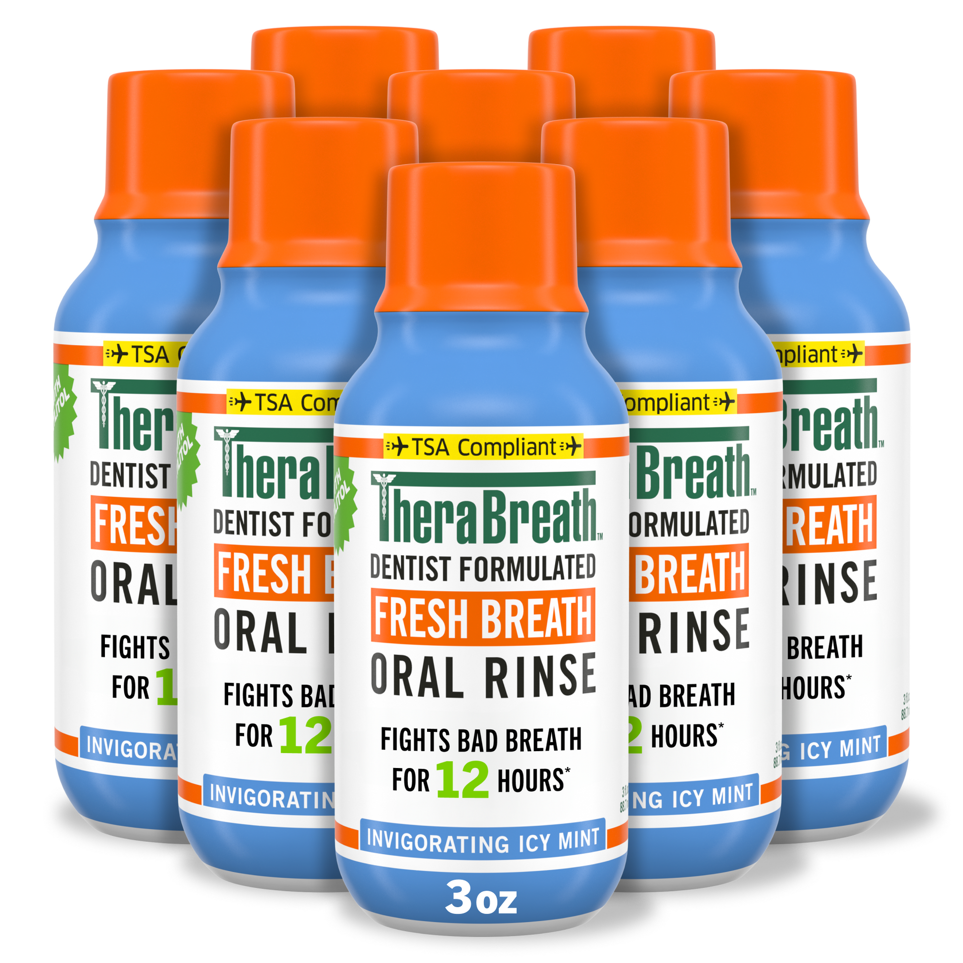 Fresh Breath Oral Rinse - Invigorating Icy Mint