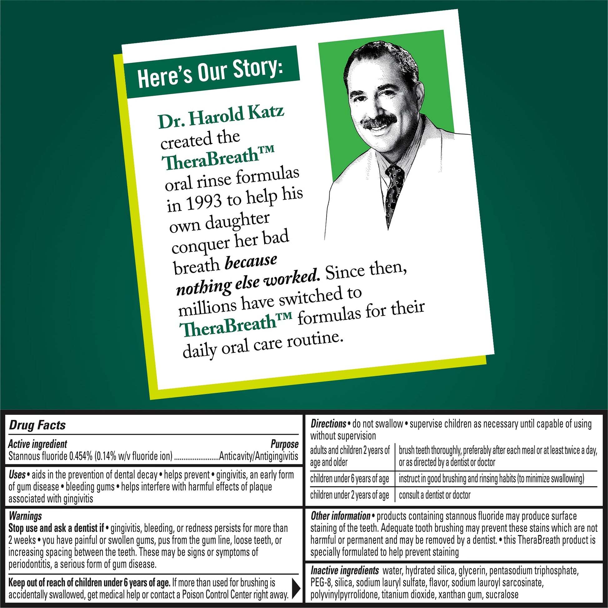 TheraBreath Healthy Gums Toothpaste, Helps Fight Gingivitis, Clean Mint